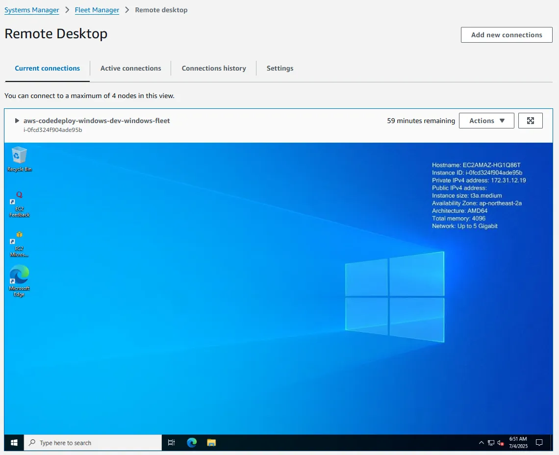 Fleet Manager - Remote Desktop